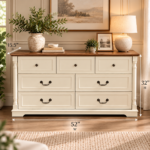 Side Cabinet BROWN+WHITE - Image 3