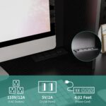 L Shape Desk with Storage Cabinet - Image 3