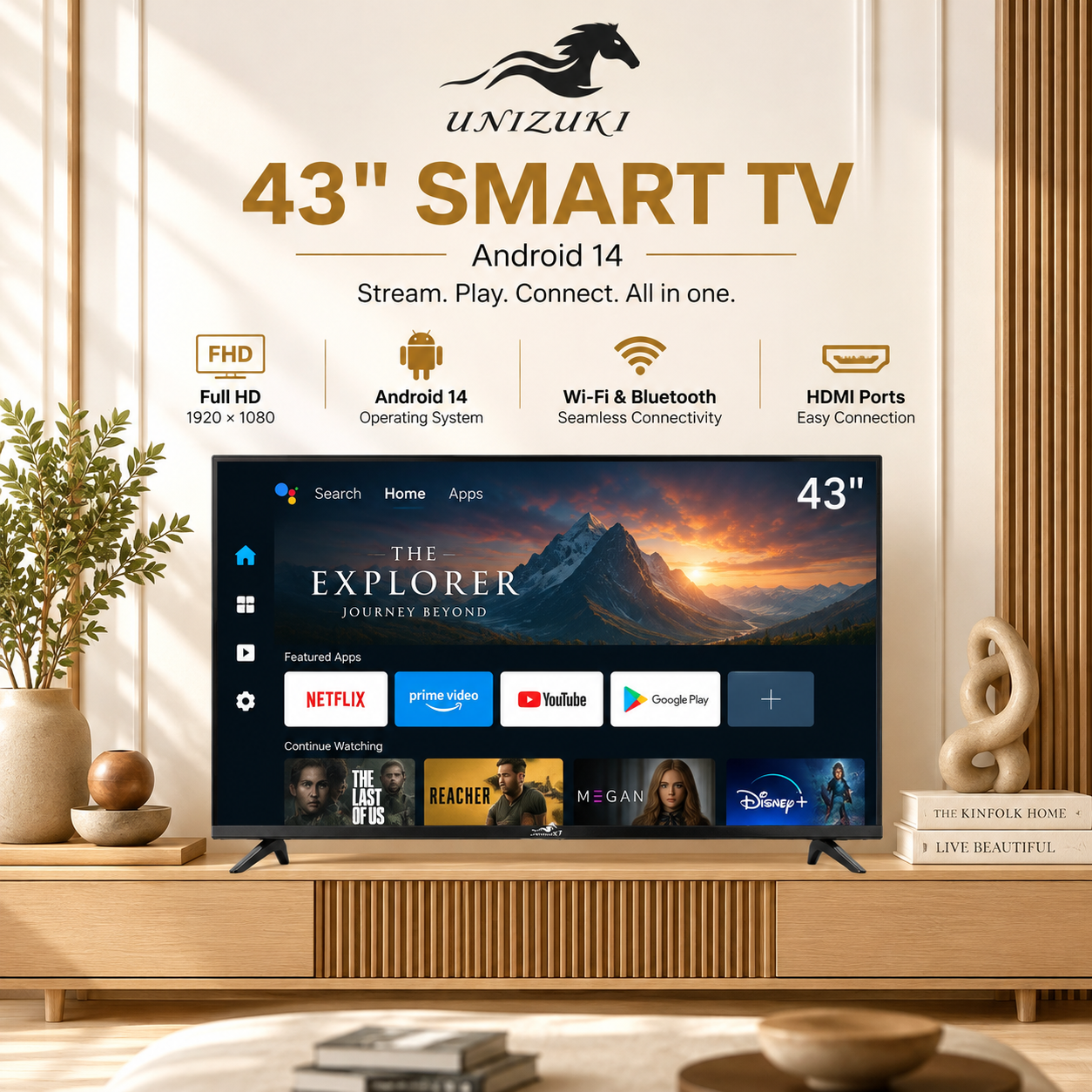 833a2f6d-731c-4583-80df-a3ffe5aeaa2f 43" Smart TV - Image 1