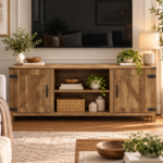 TV Storage Cabinet BROWN