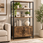 Bookcase Rustic Brown